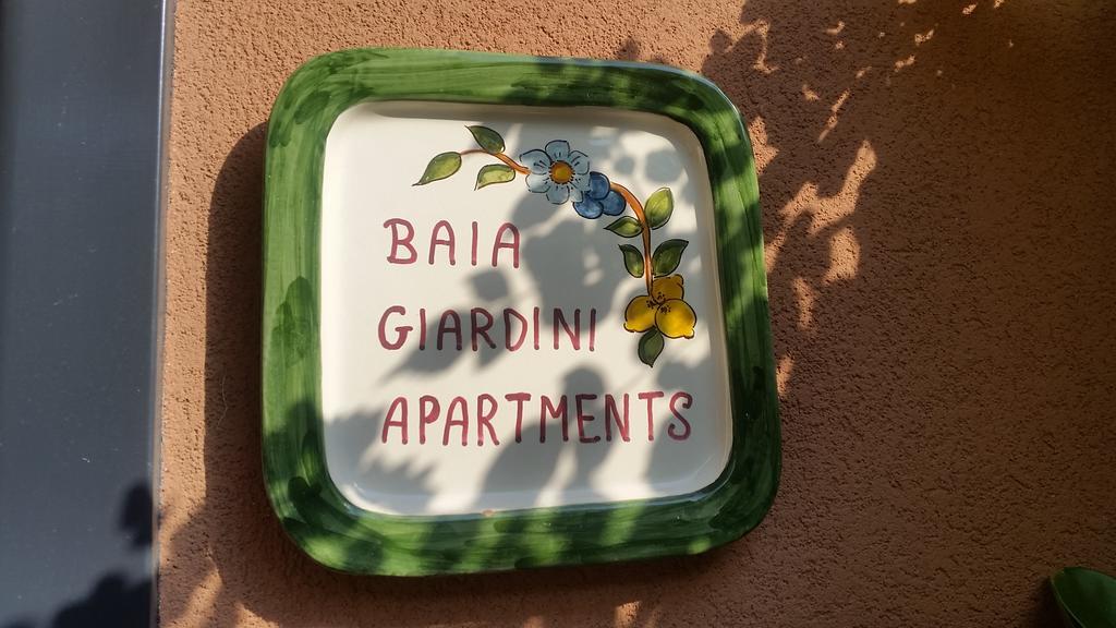 Baia Giardini Apartments Giardini Naxos Exterior foto